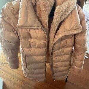 Geox Light Pink Puffer Jacket